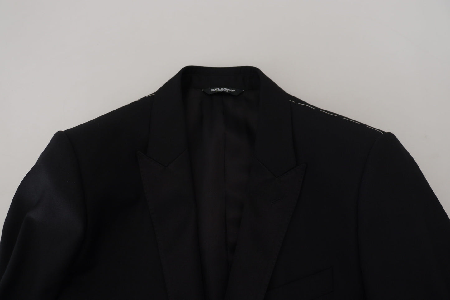Dolce & Gabbana – Schwarzer, formeller Martini-Blazer in Slim Fit