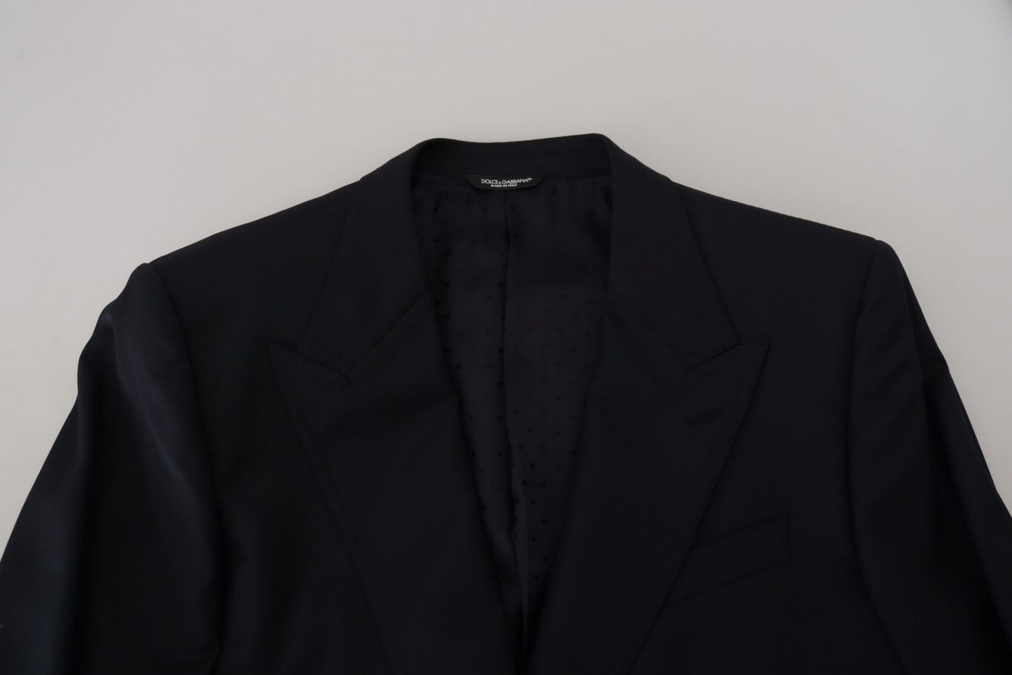 Dolce & Gabbana – Formeller Sicilia-Blazer aus dunkelblauer Wolle