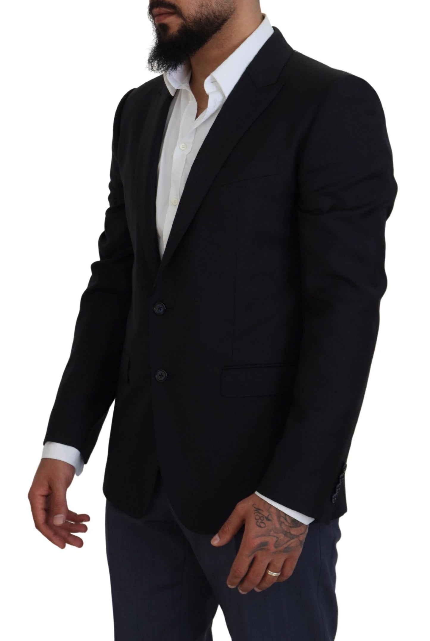 Dolce & Gabbana Dunkelblauer Mantel, Jacke, Martini-Blazer