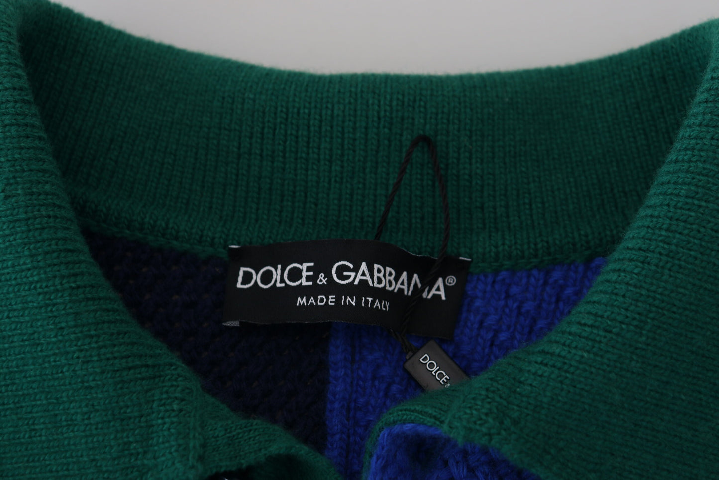 Dolce & Gabbana Wollpullover mit mehrfarbigen Streifen