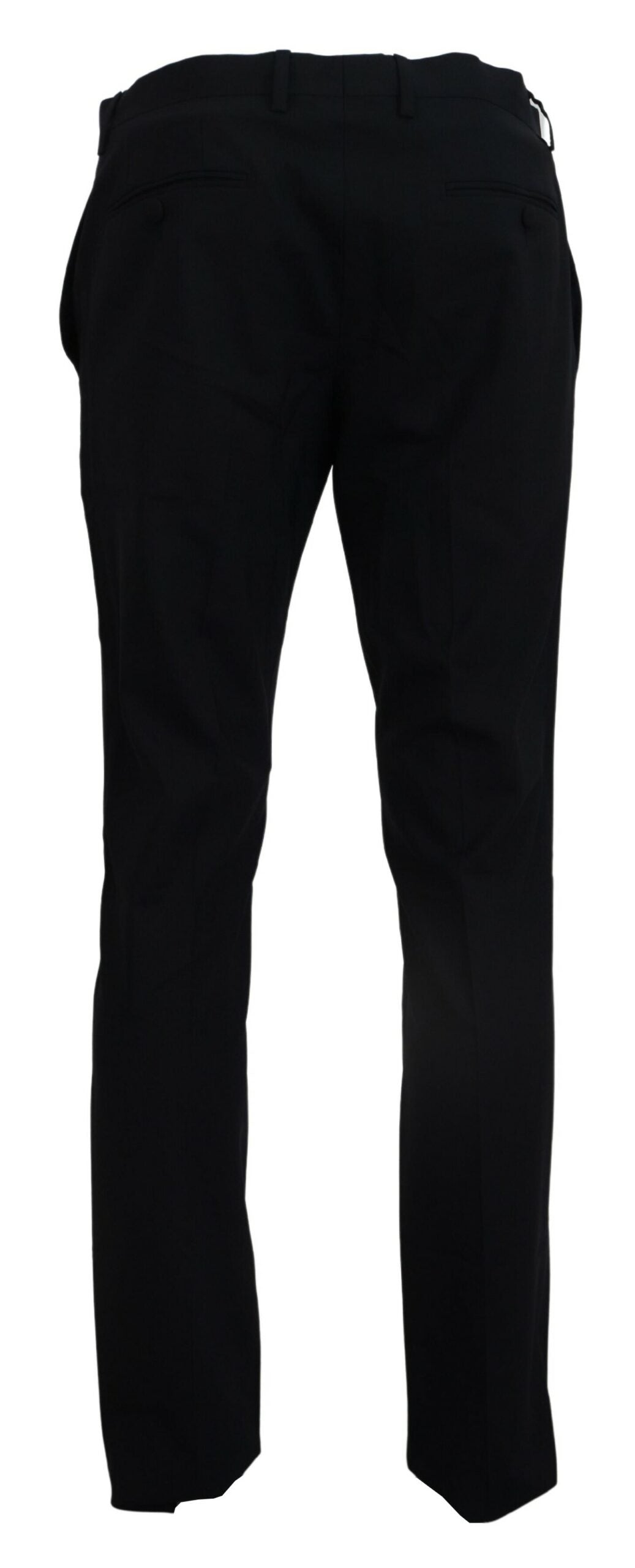 Dolce & Gabbana – Blaue, formelle Slim-Fit-Hose aus Wollstretch