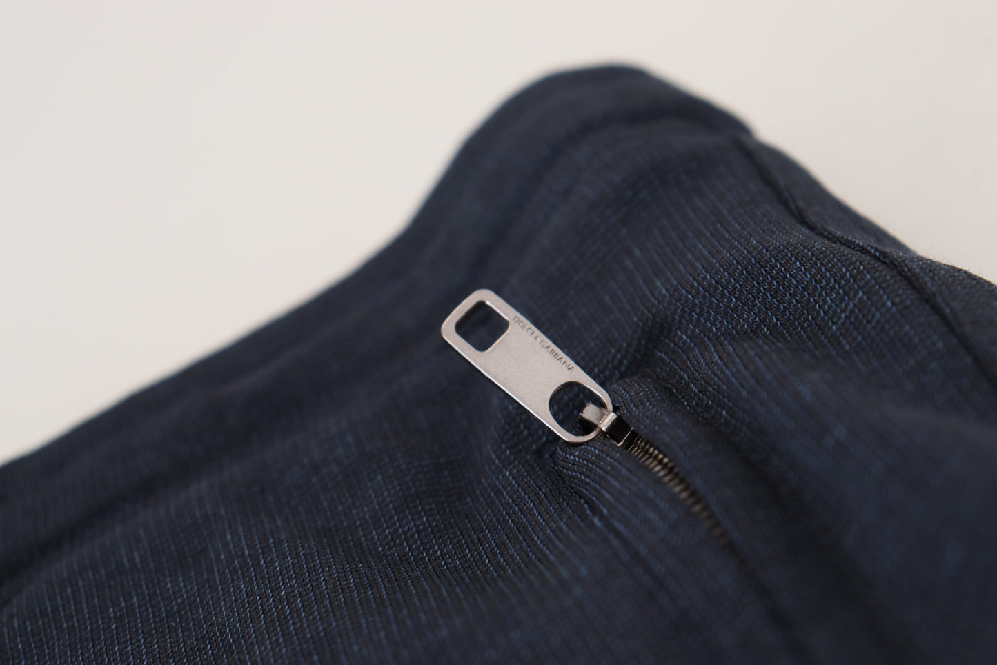 Dolce & Gabbana Blaue Herren Sport-Jogginghose aus Baumwolle