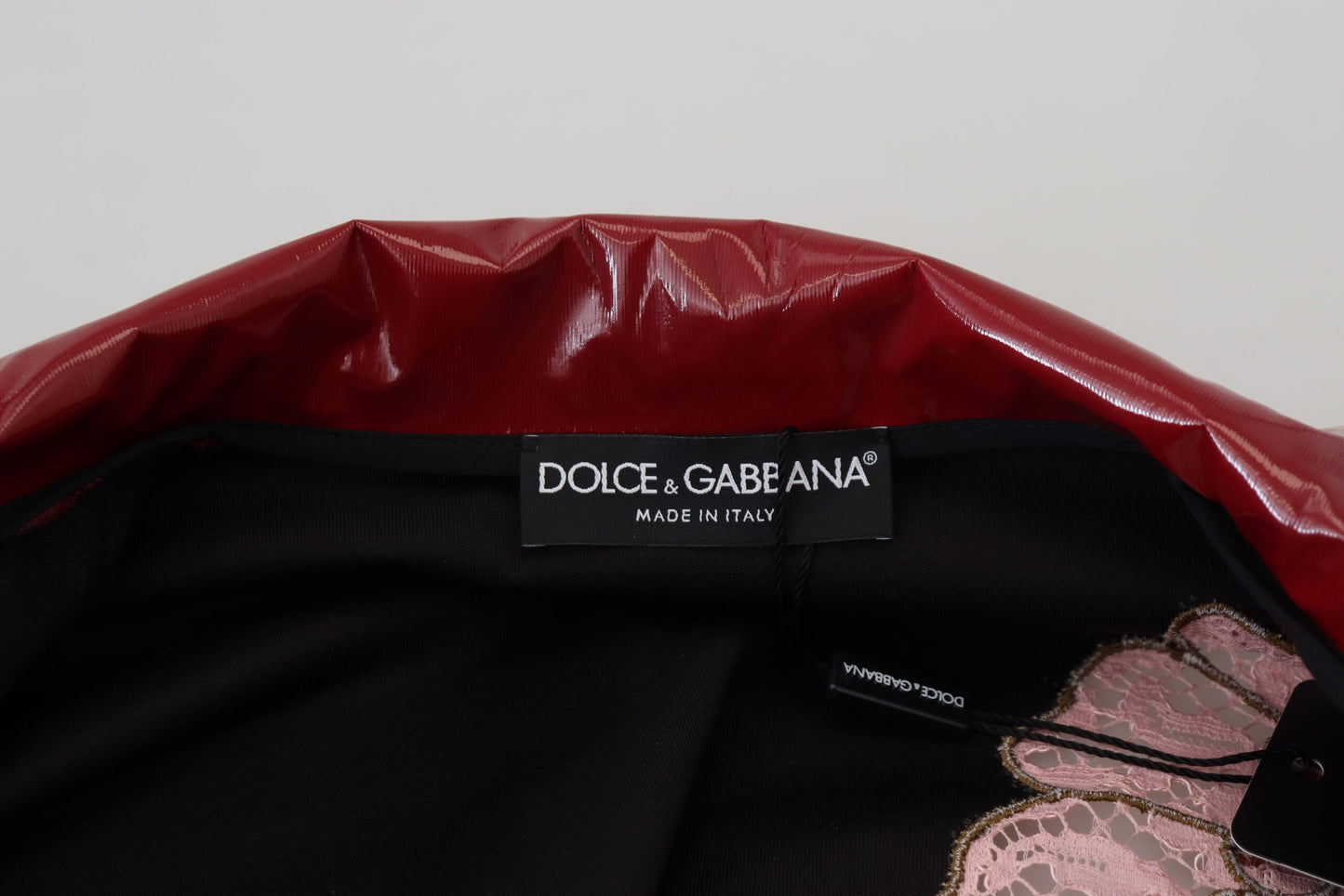 Dolce & Gabbana Kastanienbraune Polyesterjacke mit durchgehendem Reißverschluss und Blumenmuster für Damen