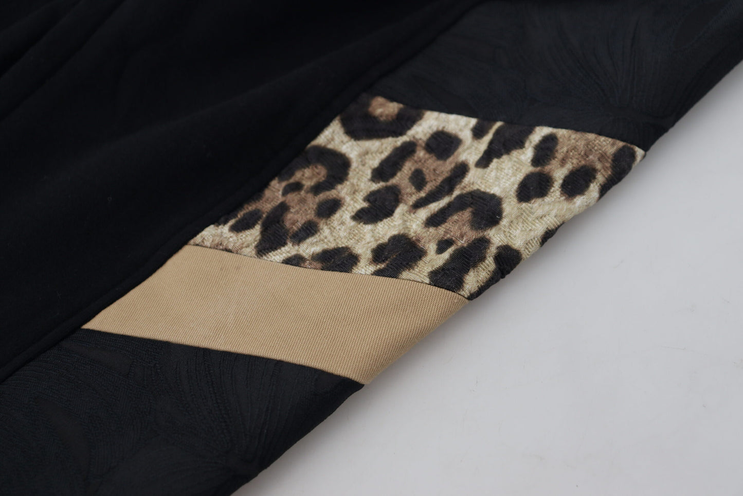 Dolce & Gabbana Schwarze Skinny-Jogginghose aus Polyester für Herren