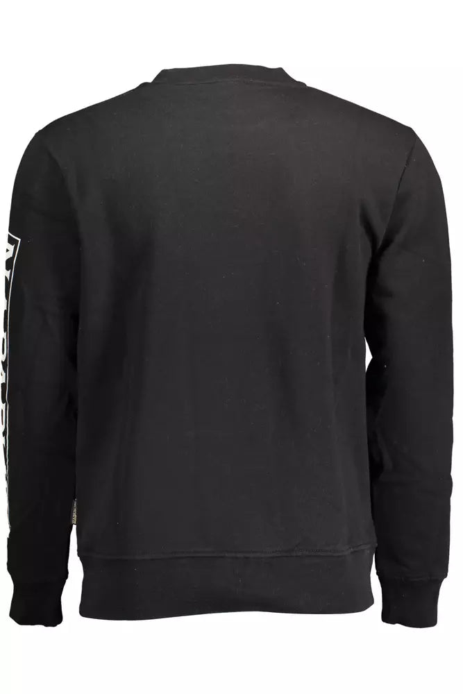 Napapijri: Veredeln Sie Ihren Stil mit einem eleganten schwarzen Sweatshirt
