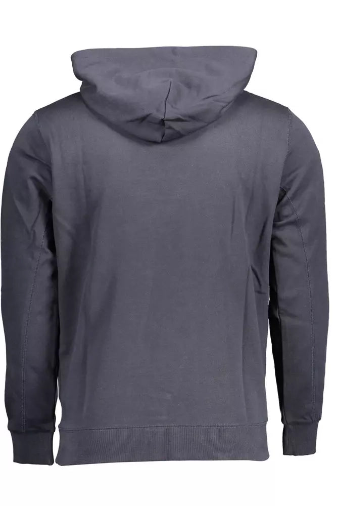 US POLO ASSN. Blue Cotton Men Sweater