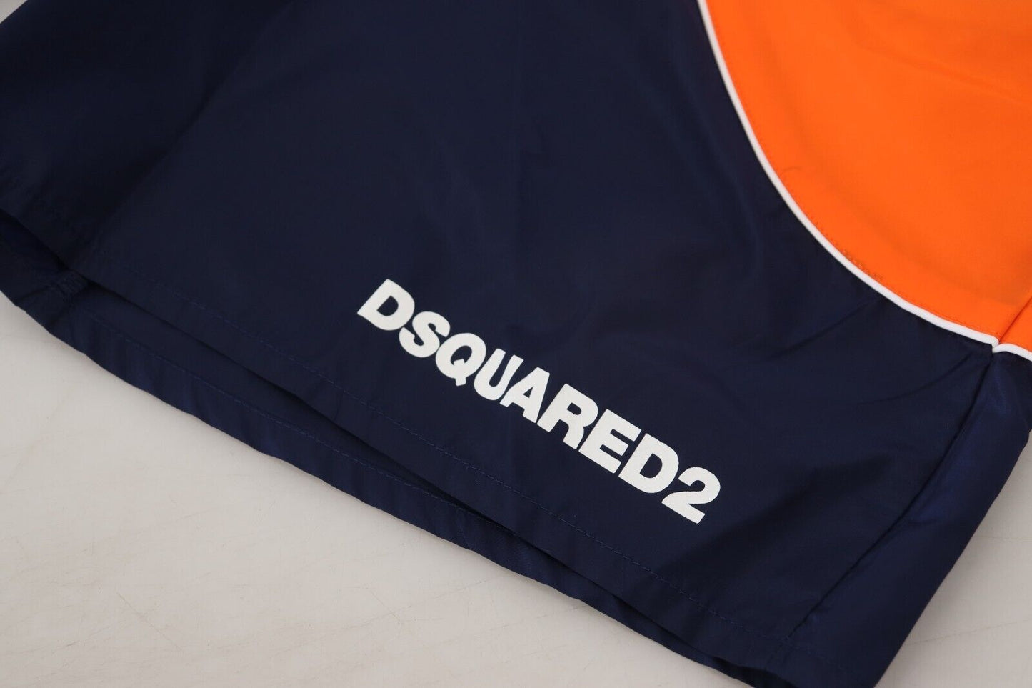 Dsquared² Multicolor Logo Print Men Beachwear Swimwear Shorts