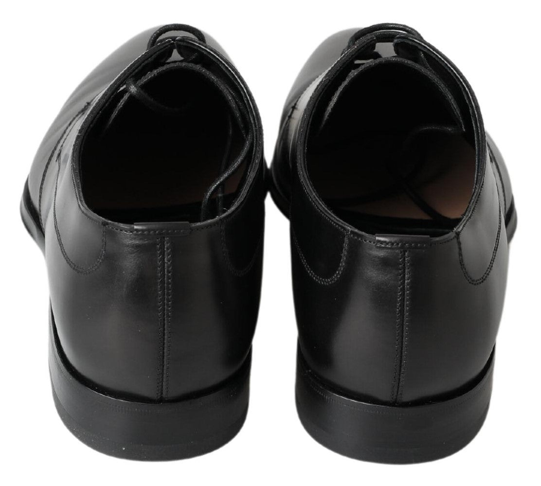Dolce & Gabbana – Schwarze Derby-Schuhe für formelle Anlässe