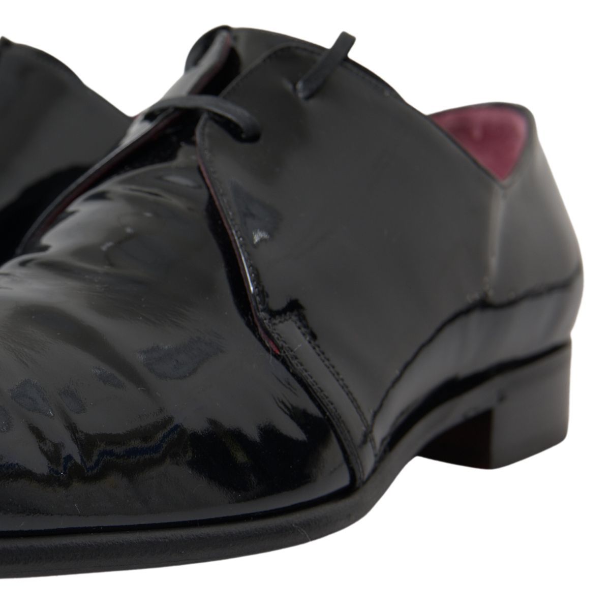 Dolce & Gabbana – Formelle Schuhe aus schwarzem Lackleder