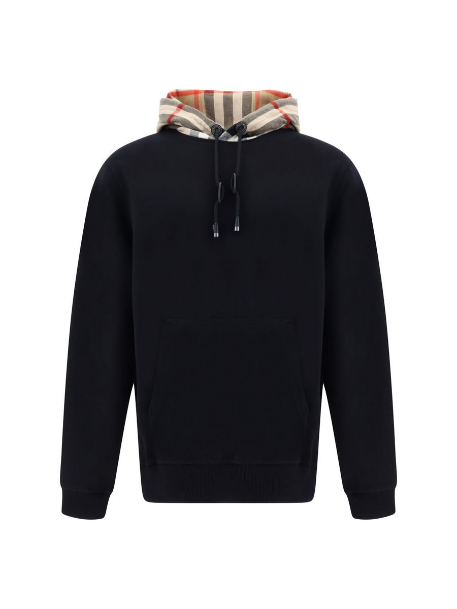 Burberry Eleganter Oversize-Hoodie Samuel in Schwarz