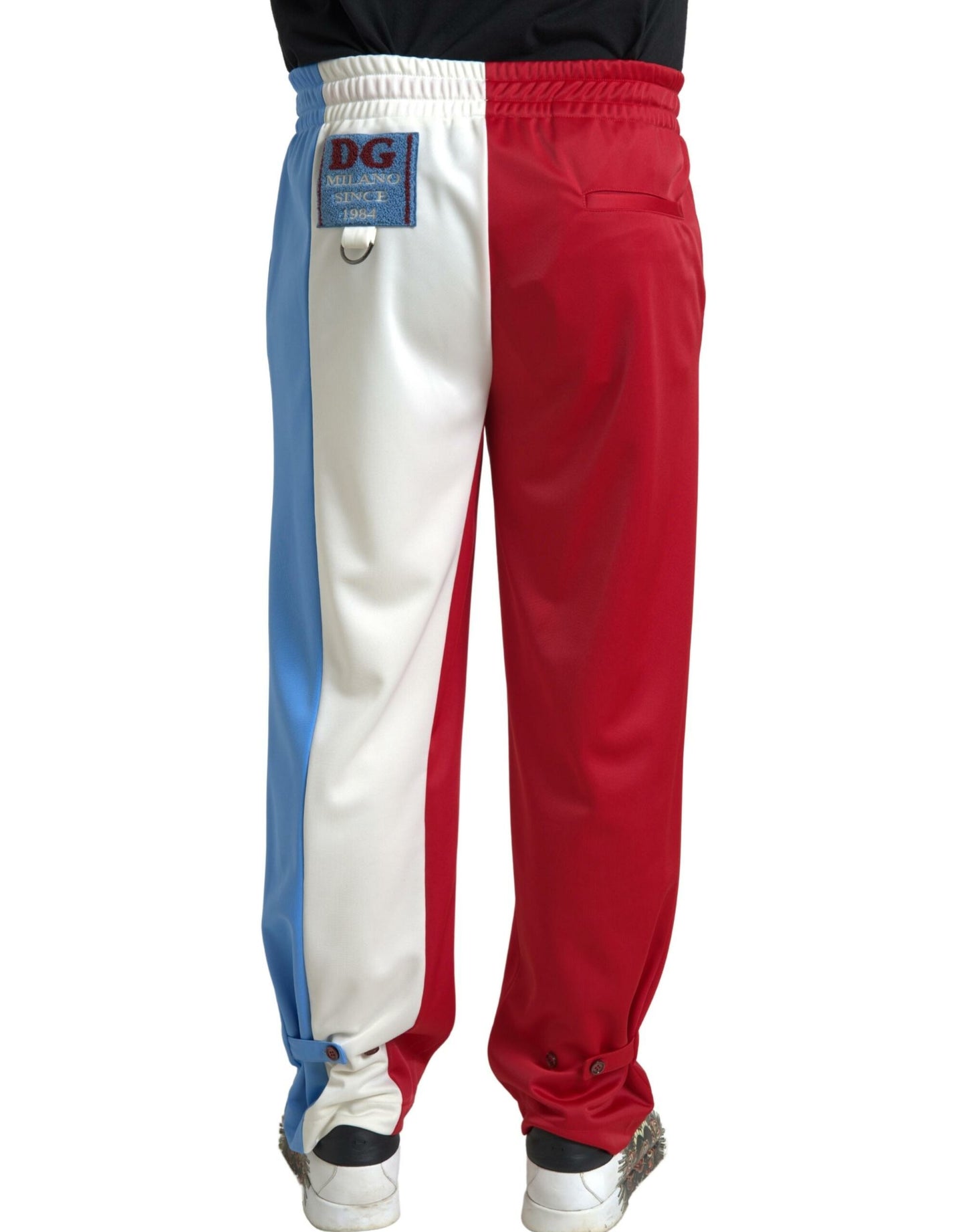 Dolce & Gabbana Mehrfarbige Polyester Herren Jogginghosen