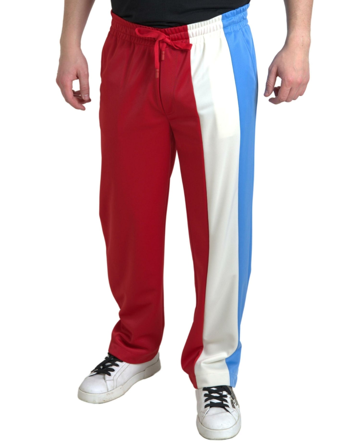 Dolce & Gabbana Mehrfarbige Polyester Herren Jogginghosen
