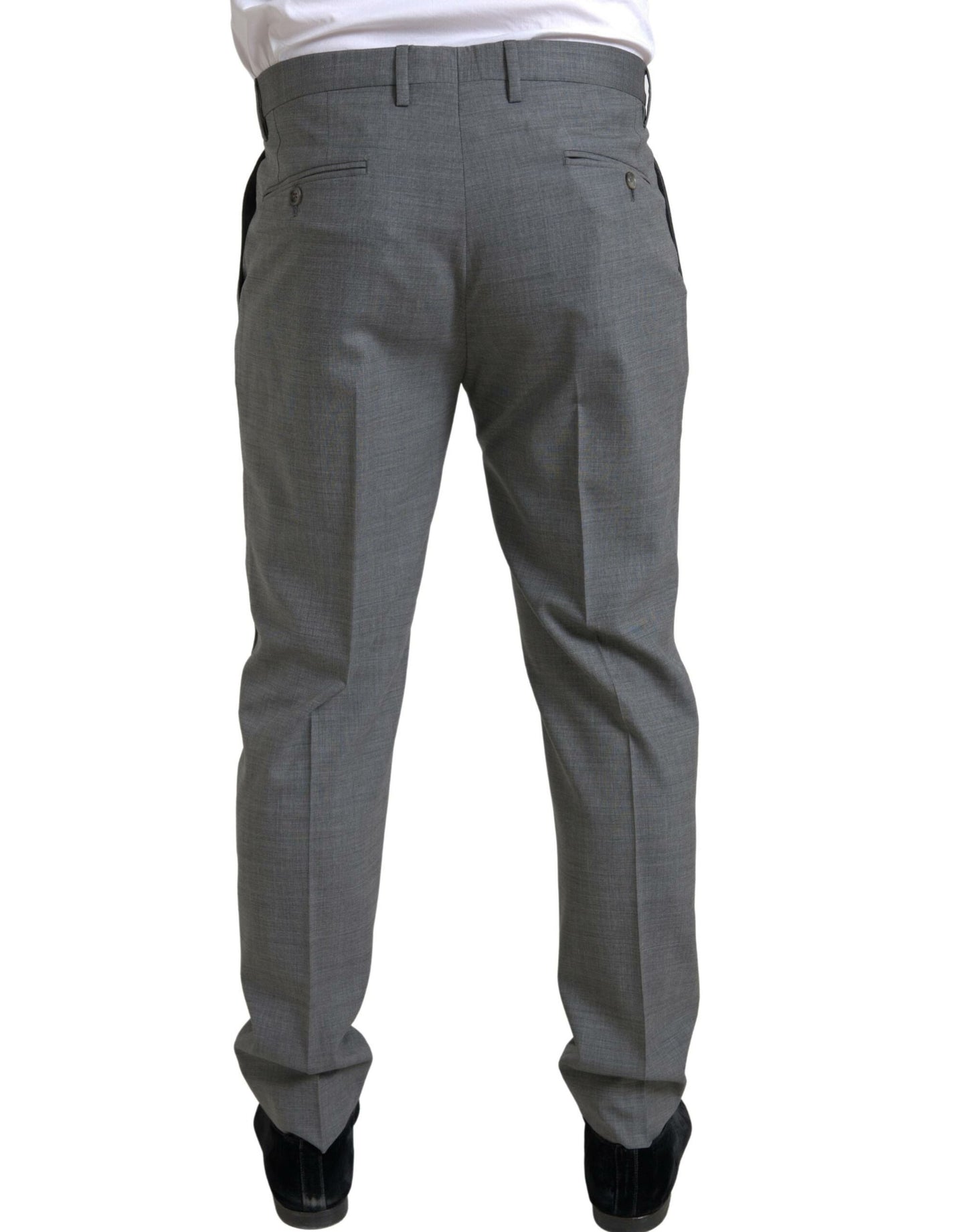 Dolce & Gabbana Graue Chinohose aus Wolle für Herren