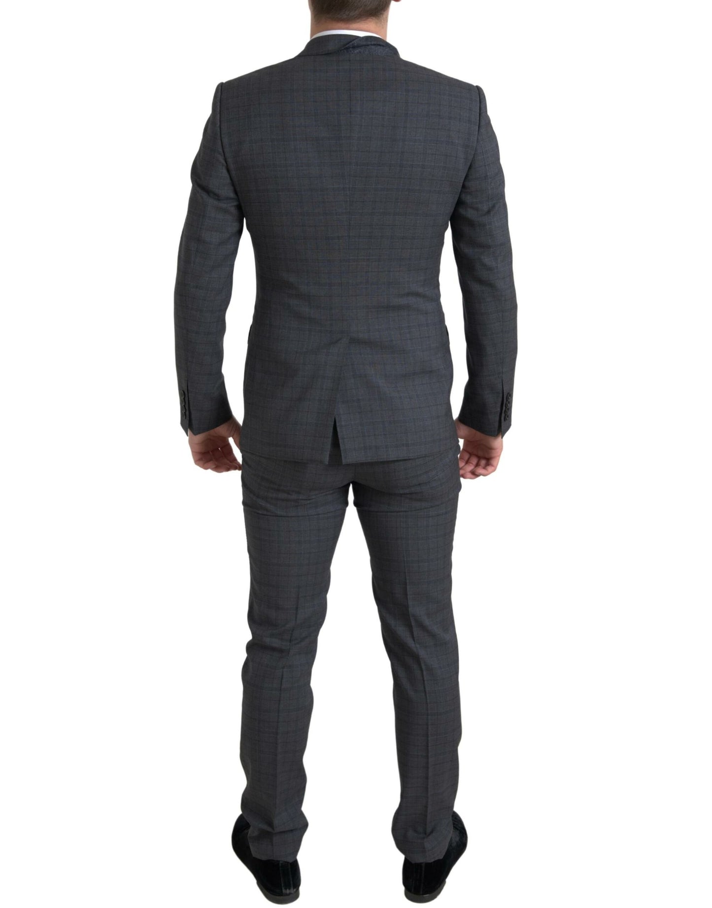 Dolce & Gabbana Grauer 2-teiliger einreihiger MARTINI-Anzug