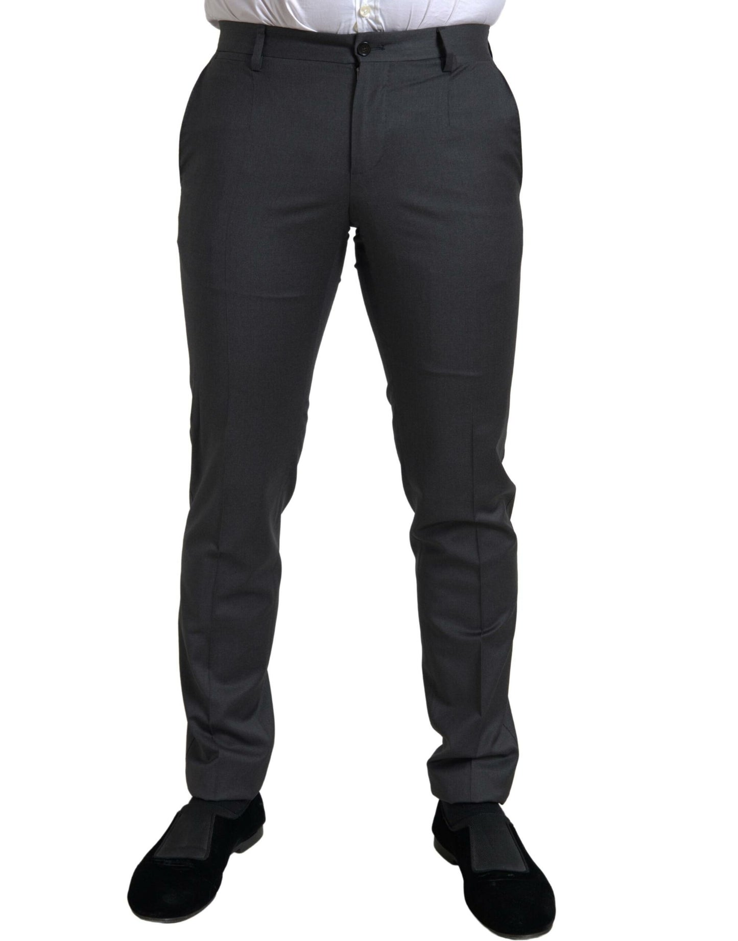 Dolce & Gabbana Grauer 2-teiliger zweireihiger SICILIA-Anzug
