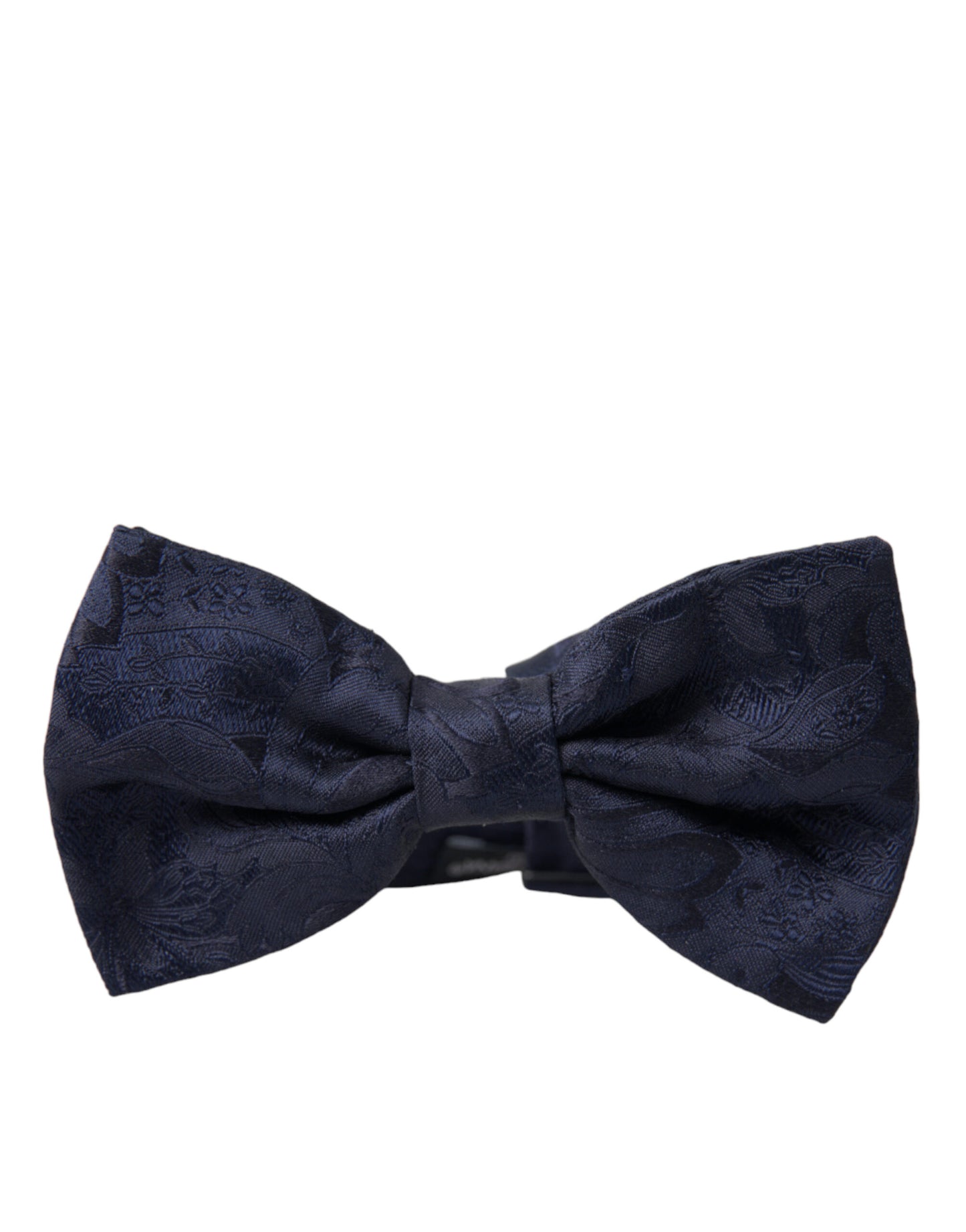 Dolce & Gabbana Blaue Seidenfliege mit verstellbarem Halsausschnitt für Herren Papillon
