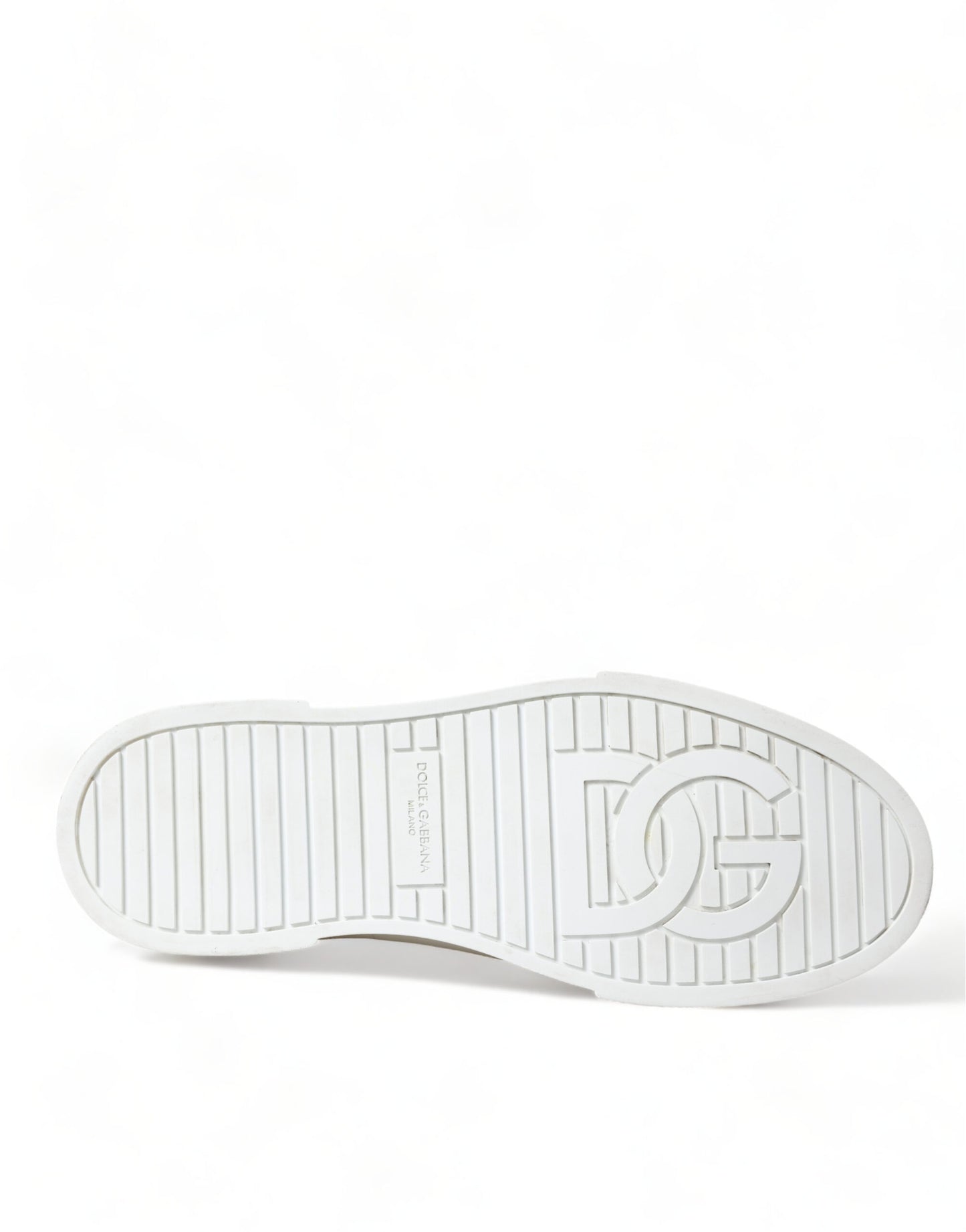 Dolce & Gabbana Braune Sneakers aus Canvas mit Leopardenmuster