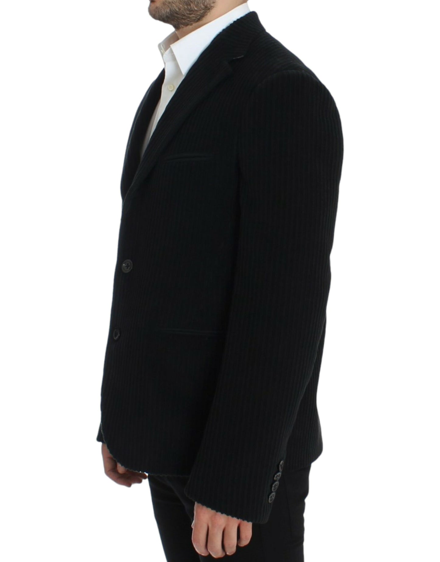Dolce & Gabbana Schwarzer Manchester MARTINI-Blazer