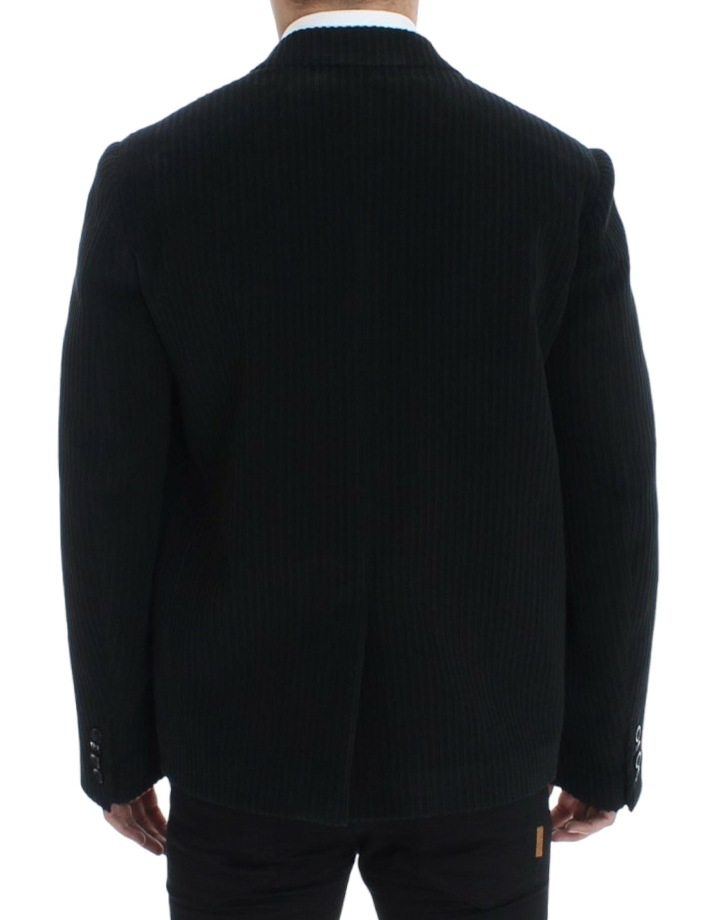 Dolce & Gabbana Schwarzer Manchester MARTINI-Blazer