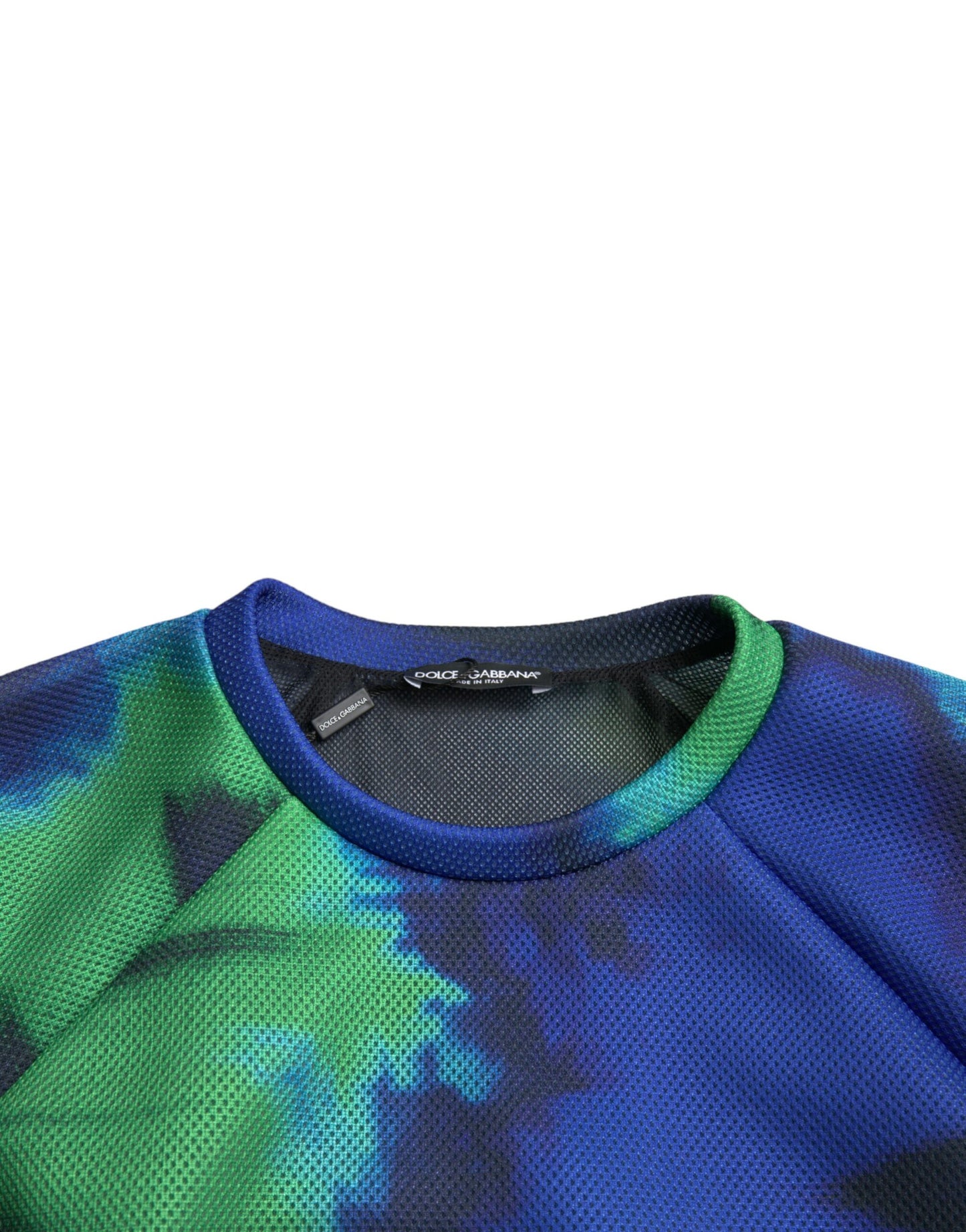 Dolce & Gabbana Pullover mit Rundhalsausschnitt und mehrfarbigem Logo