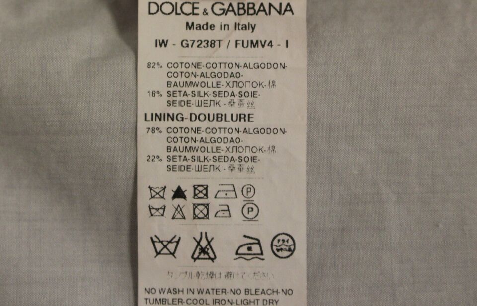 Dolce & Gabbana Beige Seidenmischung Kleid Formale Weste Gilet
