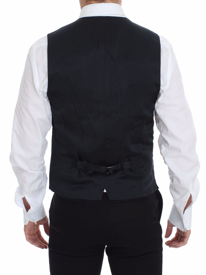 Dolce & Gabbana – Blauer Blazer aus Baumwollstretch