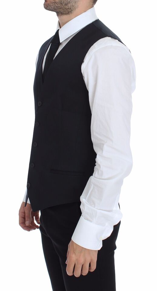 Dolce & Gabbana – Blauer Blazer aus Baumwollstretch