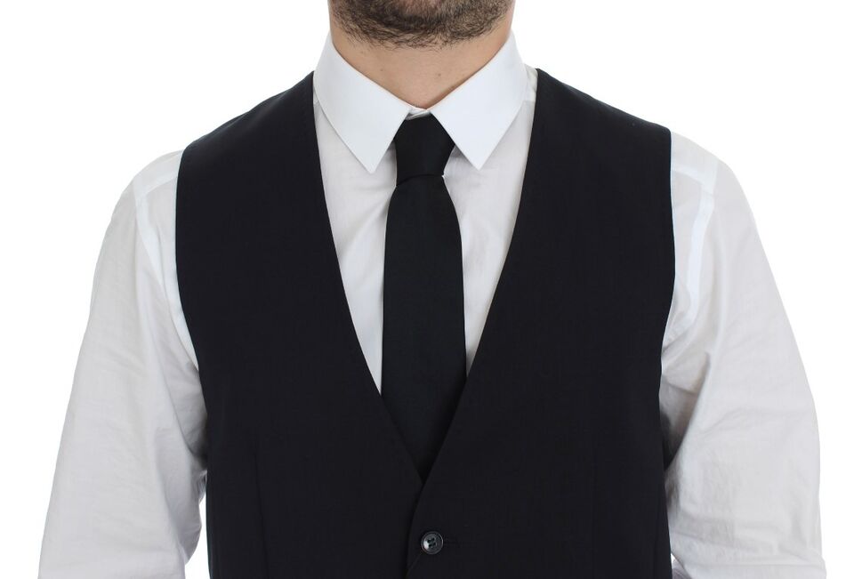 Dolce & Gabbana – Blauer Blazer aus Baumwollstretch