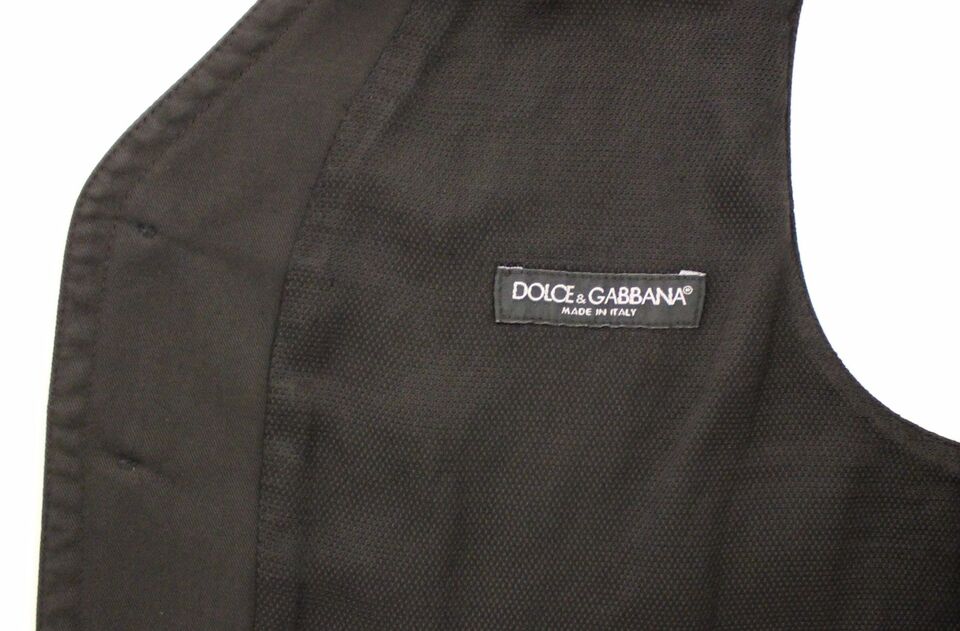 Dolce & Gabbana – Schwarzer Blazer aus Baumwollviskose