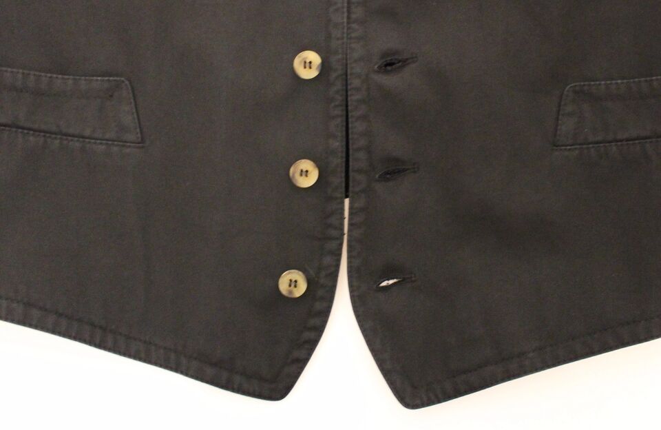 Dolce & Gabbana – Schwarzer Blazer aus Baumwollviskose