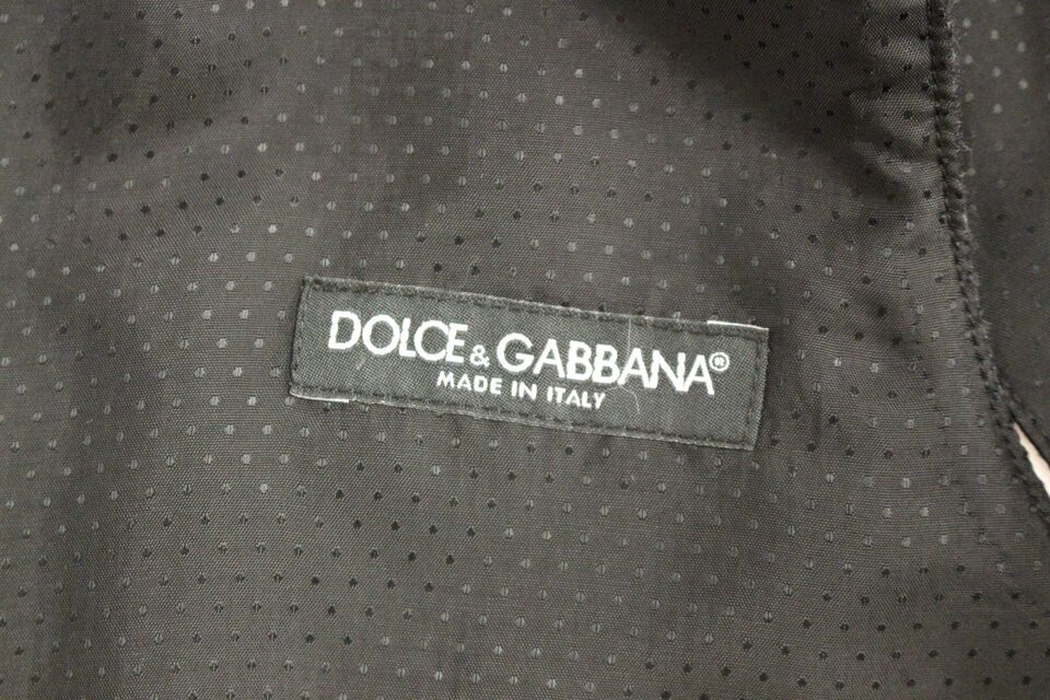Dolce & Gabbana Graue Weste aus Wollmischung