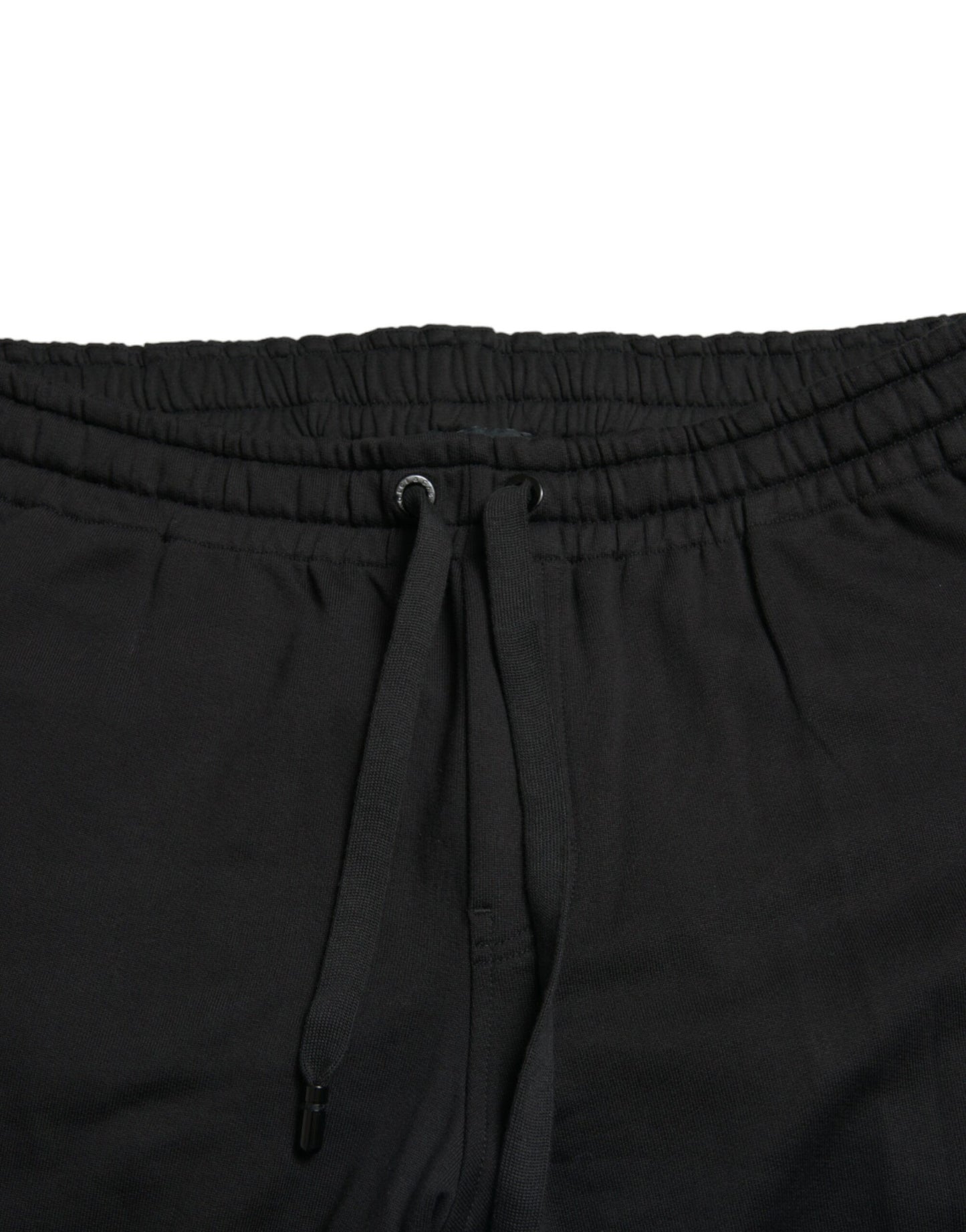 Dolce & Gabbana – Schwarze Jogginghose aus Baumwolle mit Logo für Herren