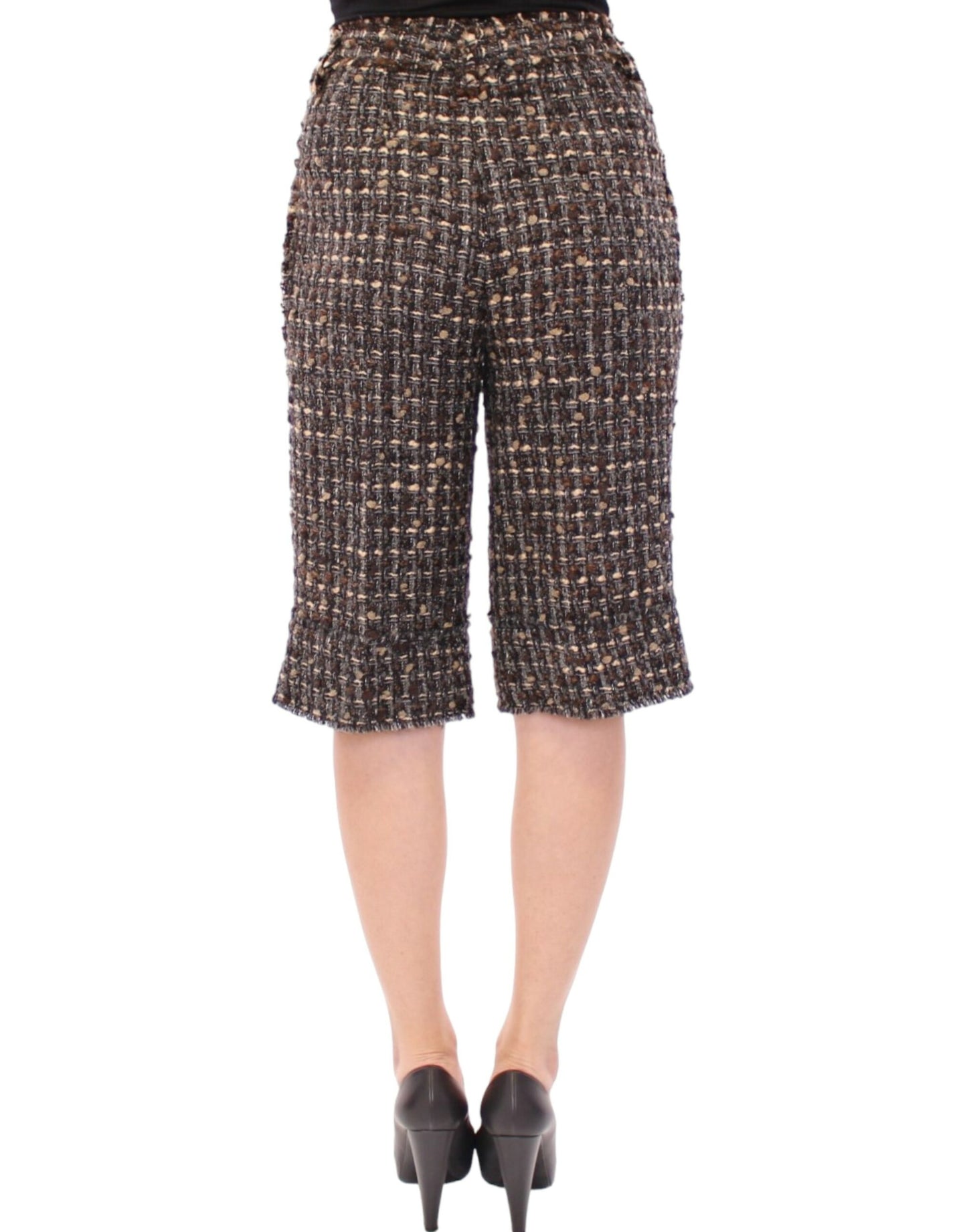 Dolce & Gabbana Mehrfarbige Wollshorts