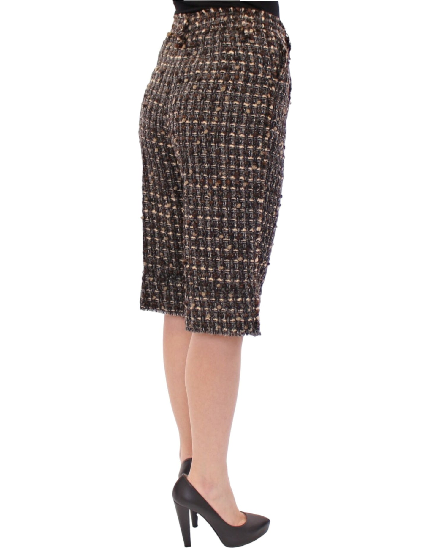 Dolce & Gabbana Mehrfarbige Wollshorts