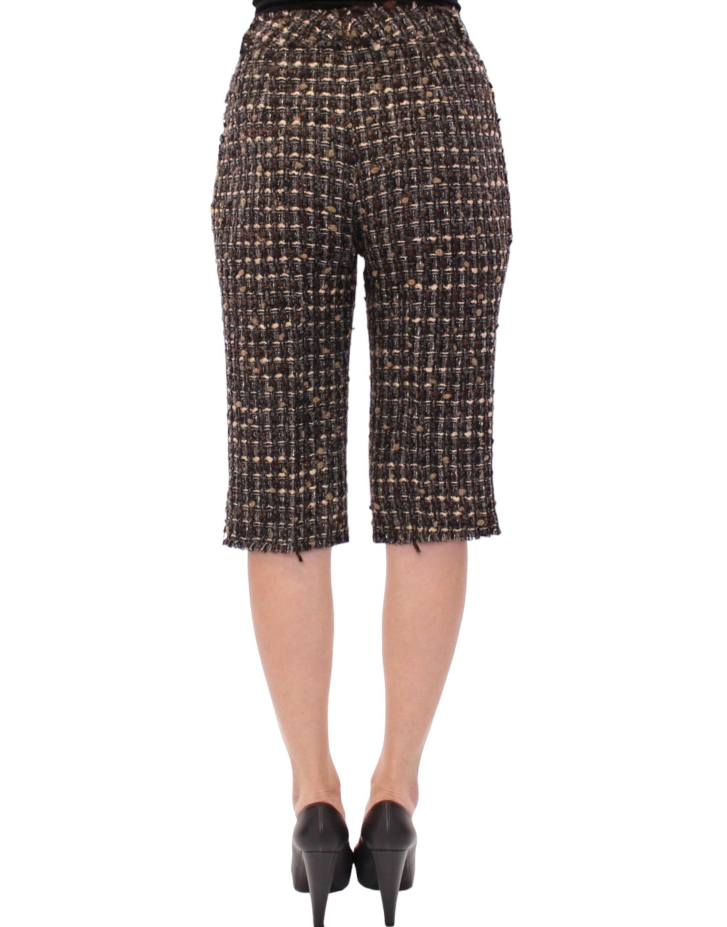 Dolce & Gabbana Mehrfarbige Wollshorts