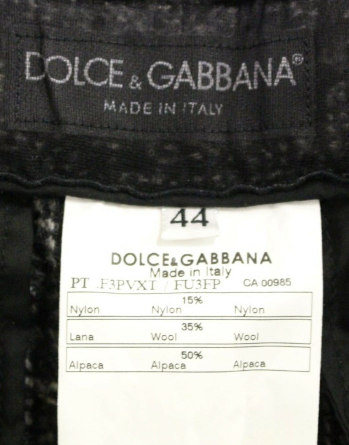 Dolce & Gabbana Graue Wollshorts
