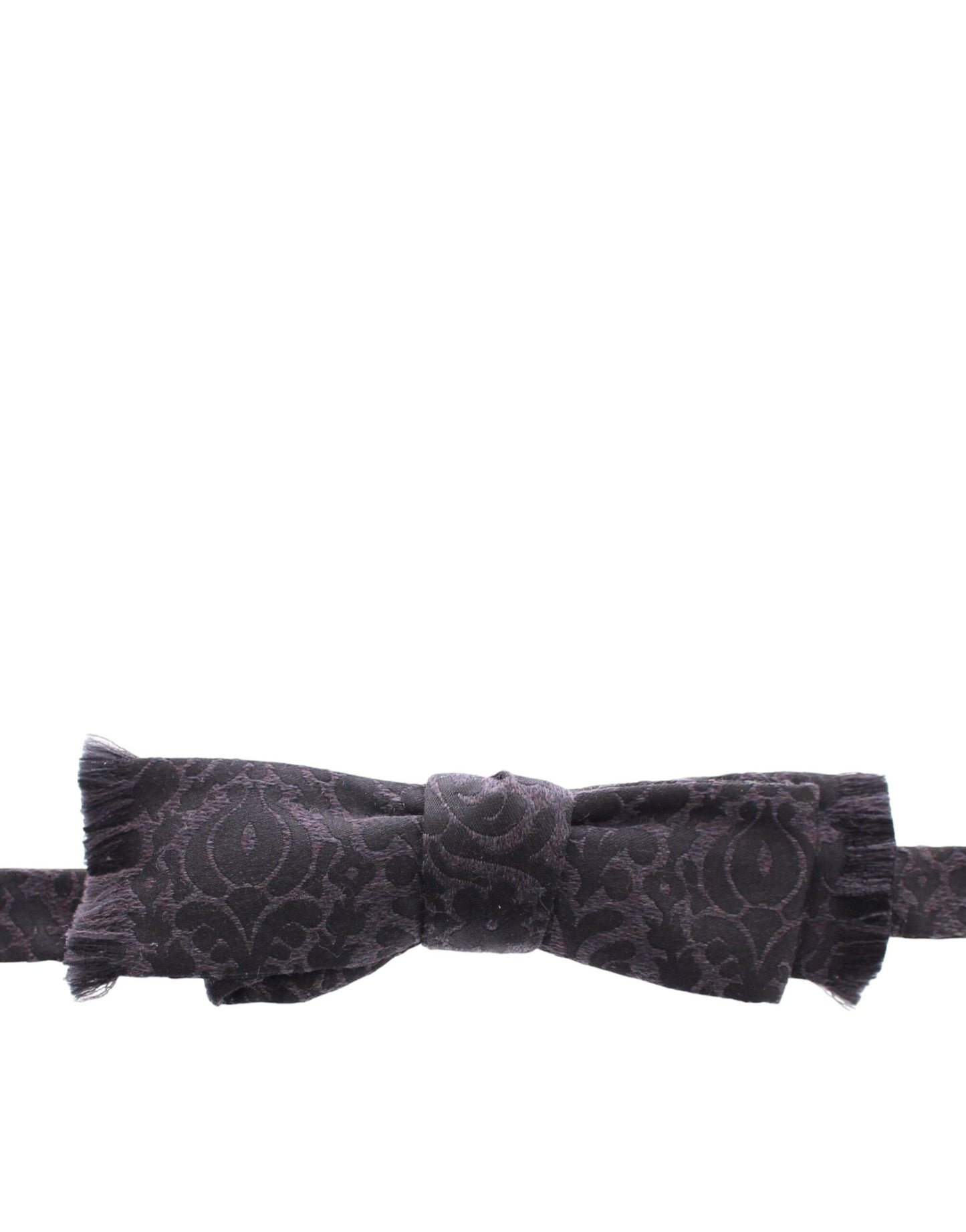 Dolce & Gabbana Grau-schwarze Wollfliege