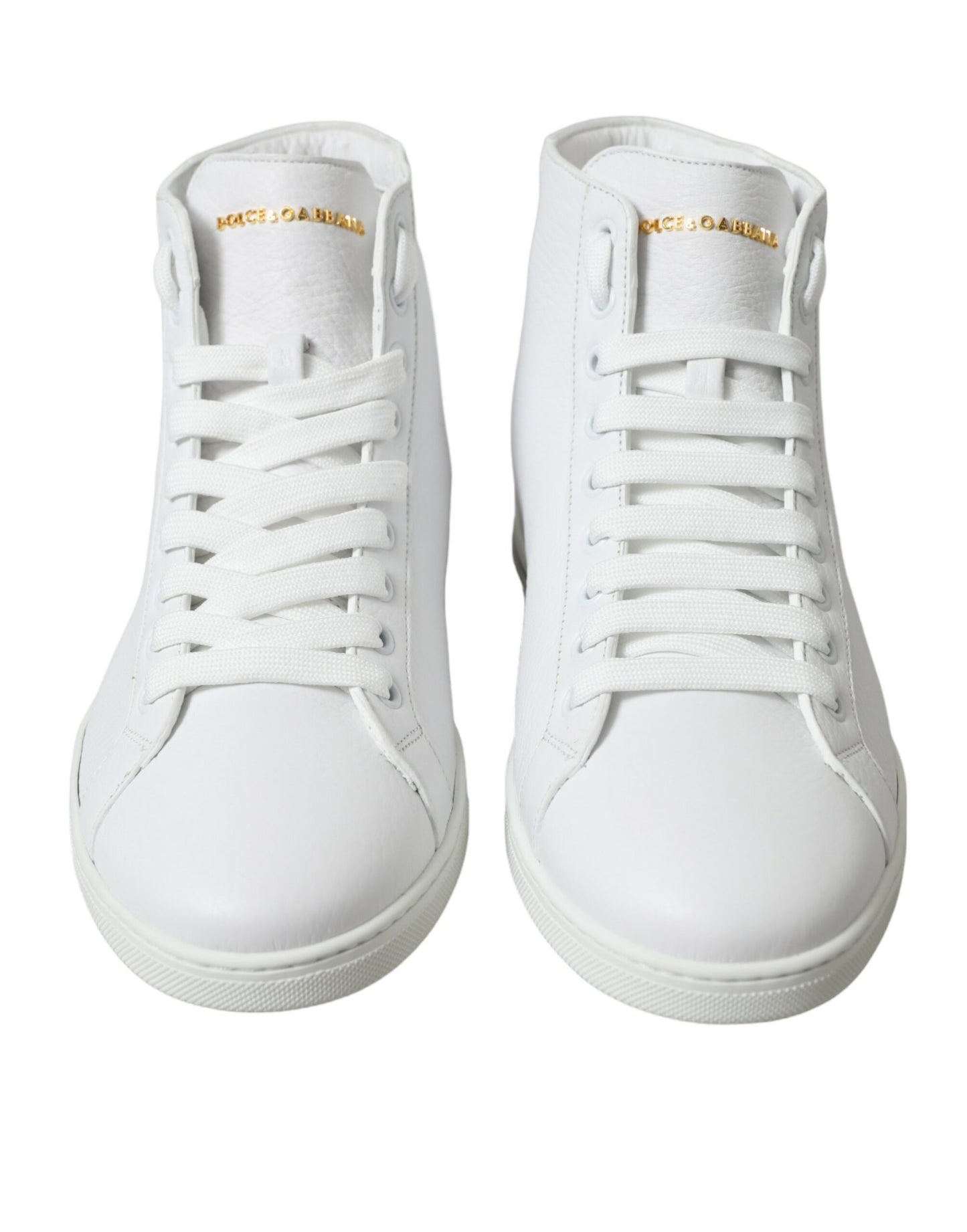 Dolce & Gabbana Weiße Saint Tropez High Top Herren Sneakers Schuhe