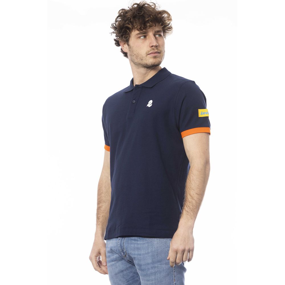 Invicta „Blaues Herren-Poloshirt aus Baumwolle“