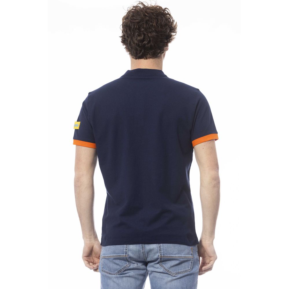 Invicta „Blaues Herren-Poloshirt aus Baumwolle“
