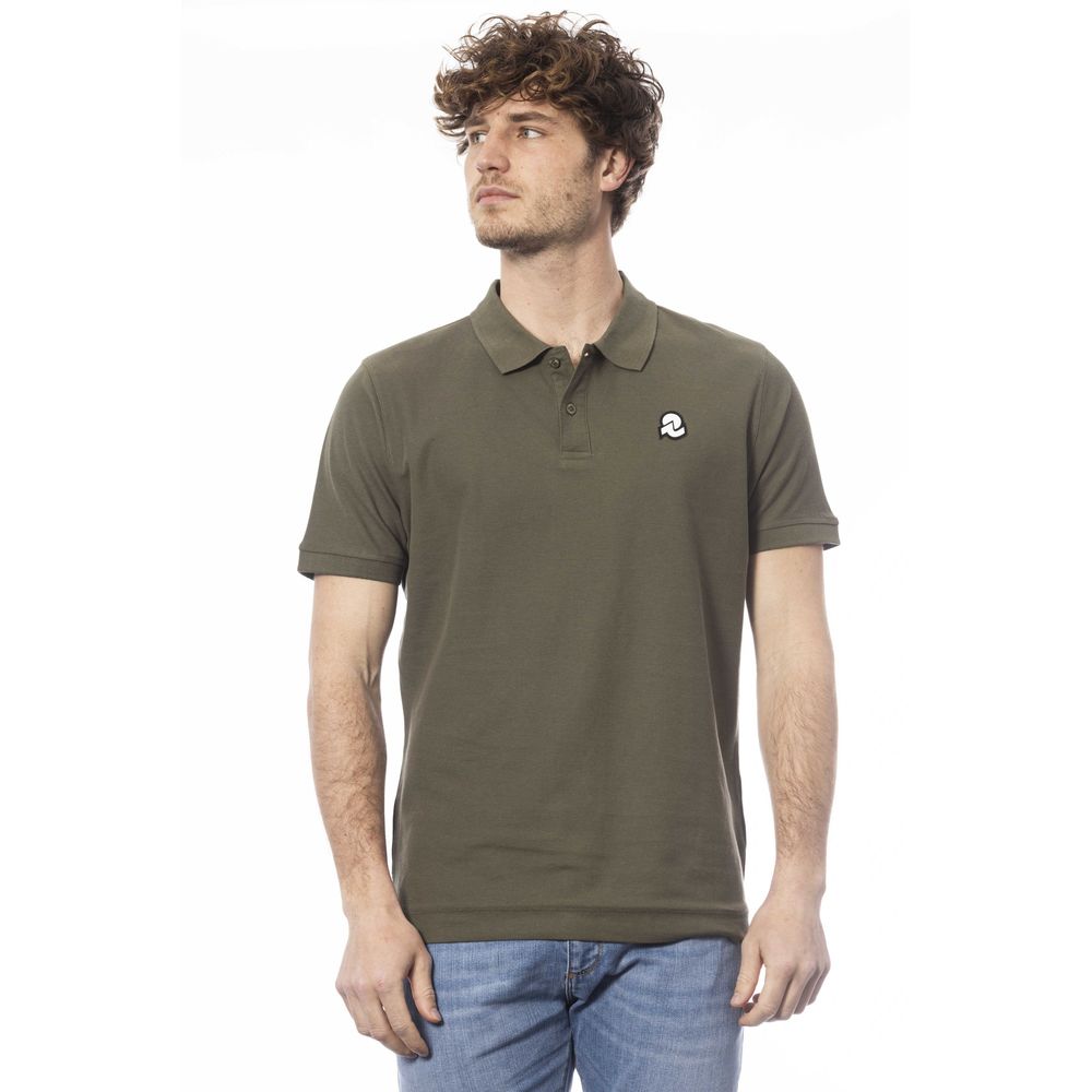 Invicta Grünes Poloshirt aus Baumwolle für Herren