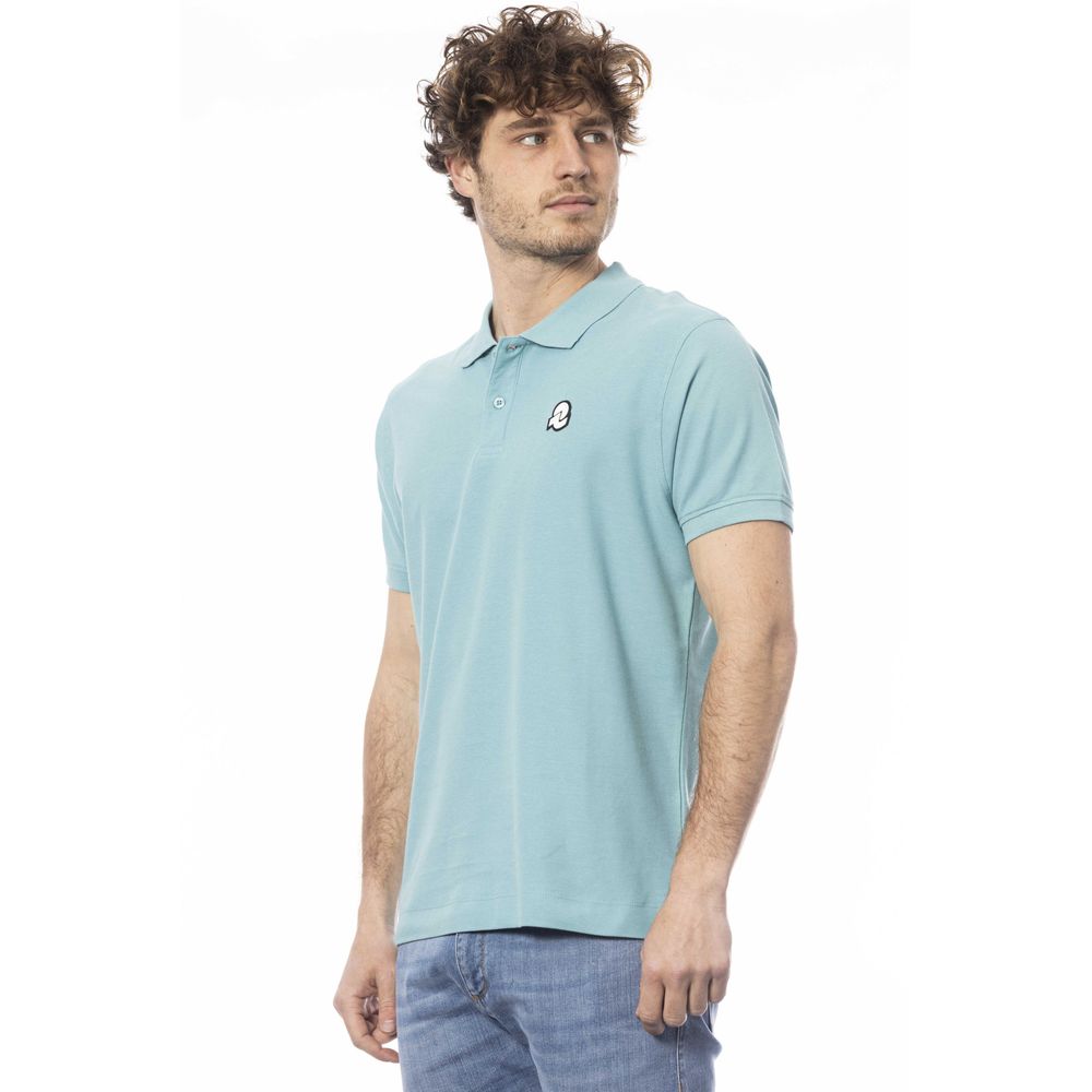 Invicta Hellblaues Herren-Poloshirt aus Baumwolle