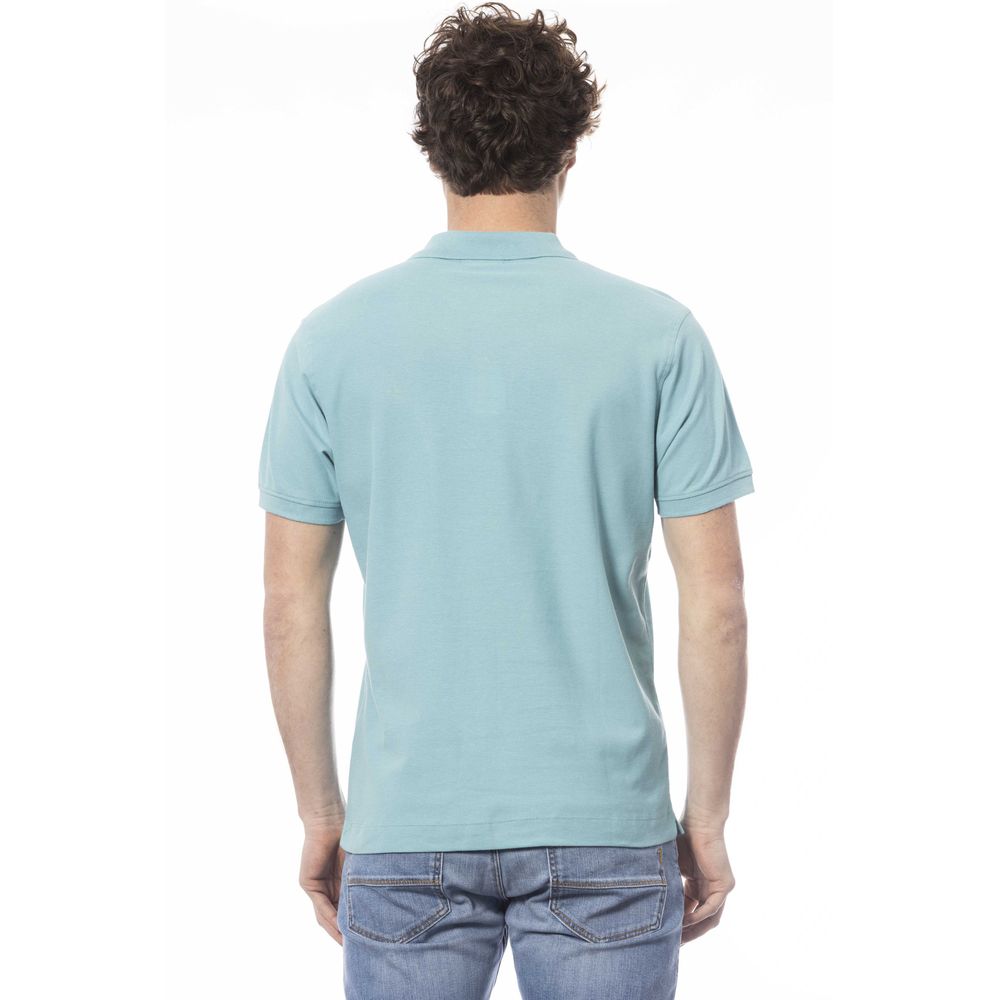 Invicta Hellblaues Herren-Poloshirt aus Baumwolle