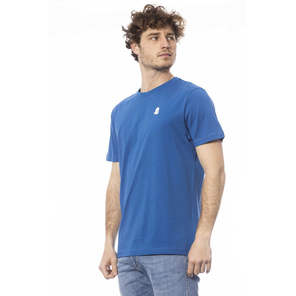 Invicta Blaues Baumwoll-T-Shirt für Herren