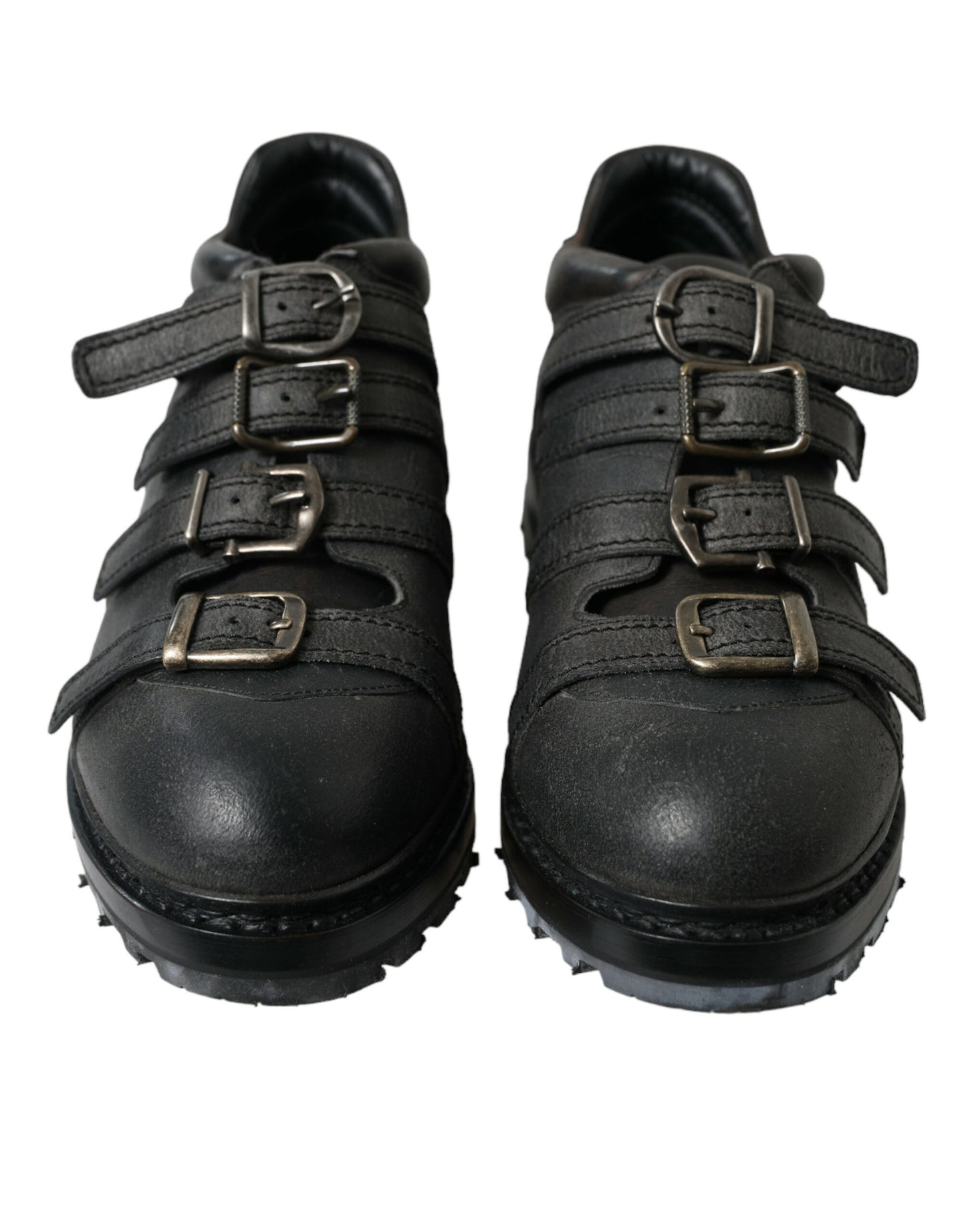 Dolce & Gabbana Herren Stiefeletten mit schwarzem Lederband