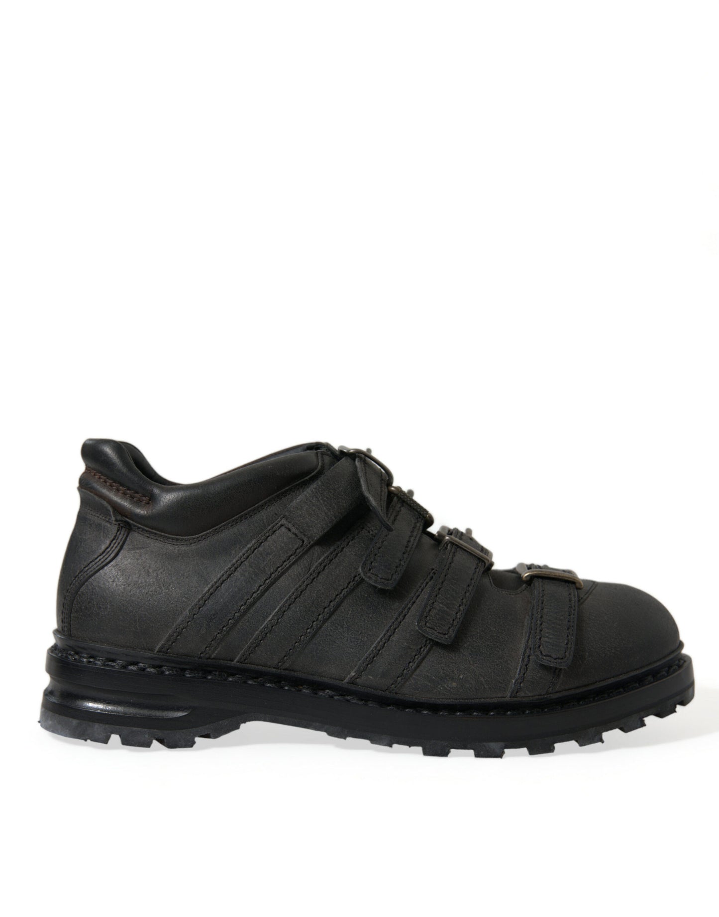 Dolce & Gabbana Herren Stiefeletten mit schwarzem Lederband
