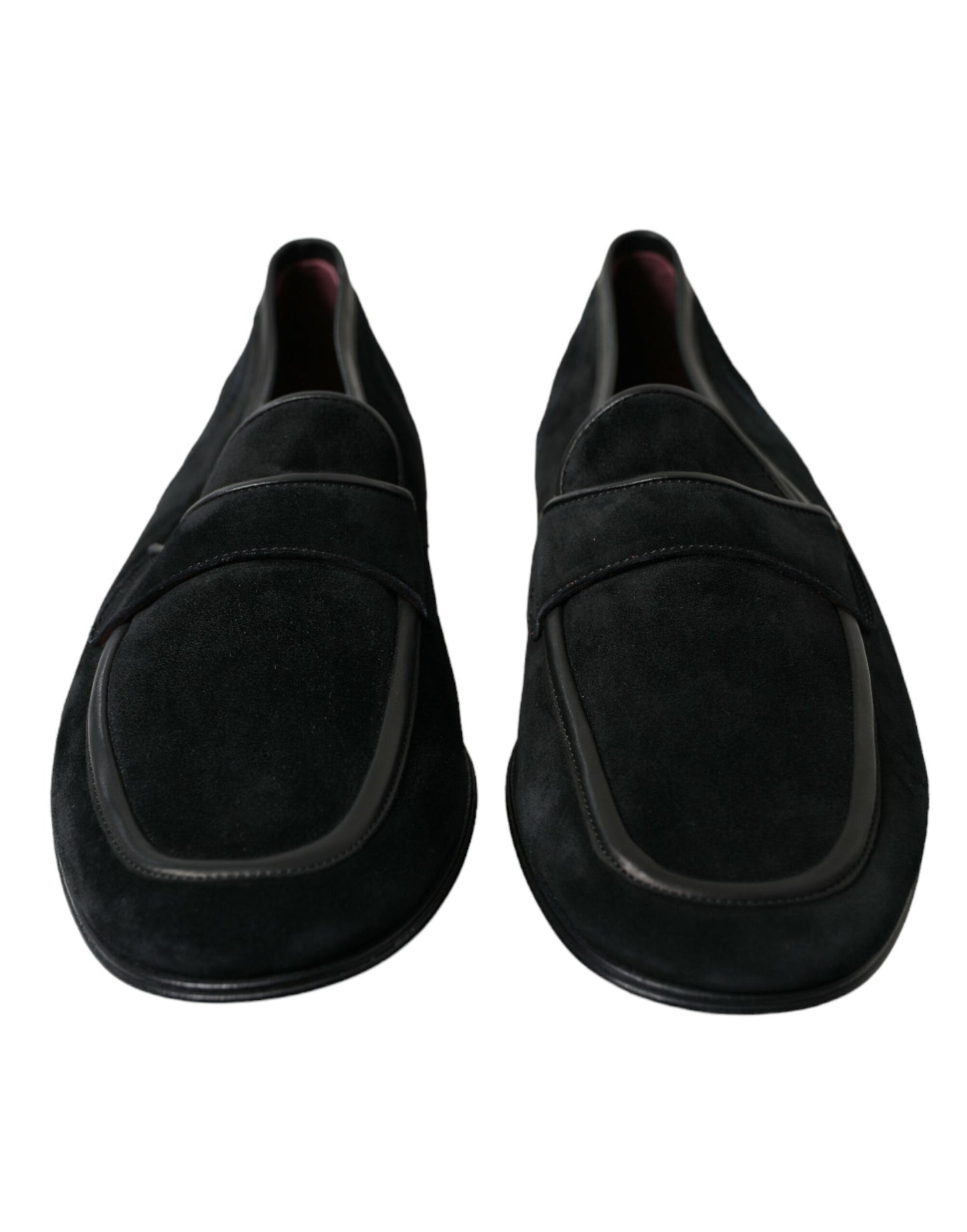 Dolce & Gabbana – Slipper-Loafer aus schwarzem Samt