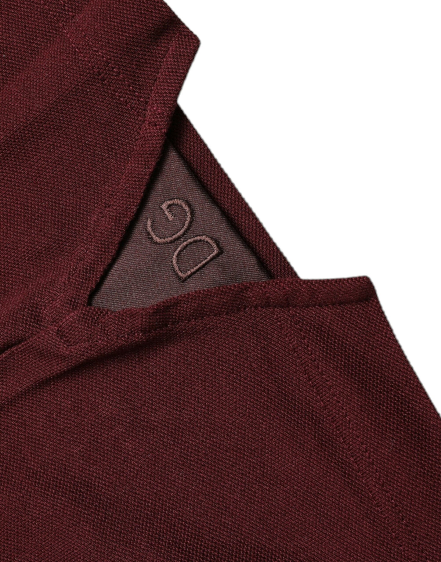 Dolce & Gabbana – Kastanienbraunes Poloshirt mit Kragen und kurzen Ärmeln