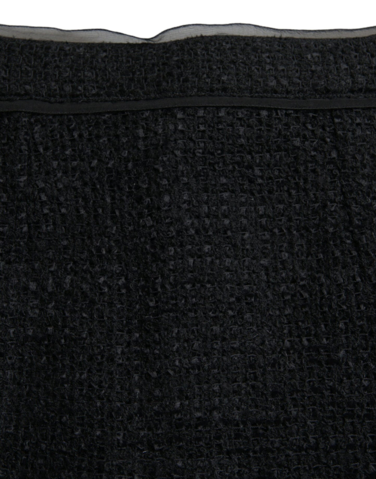 Dolce & Gabbana – Schwarzer Midirock aus Wolle mit hoher Taille und Bleistiftschnitt