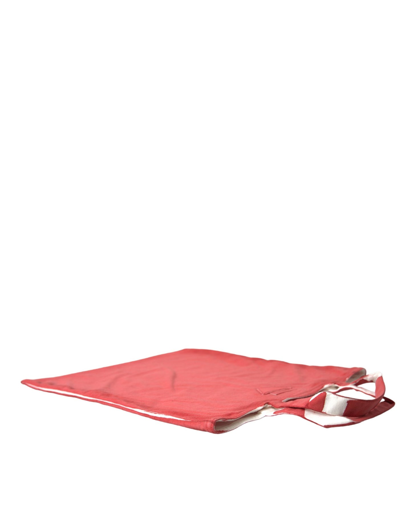 Prada – Einkaufstasche mit Logo aus rotem Jerseystoff